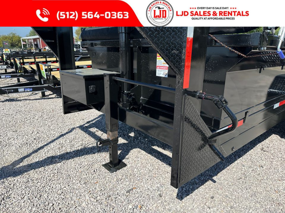 New 2026 US Built - 7' x 14' x 2' - Dump Trailer - GN - TARP - RAMPS - SPREADER
