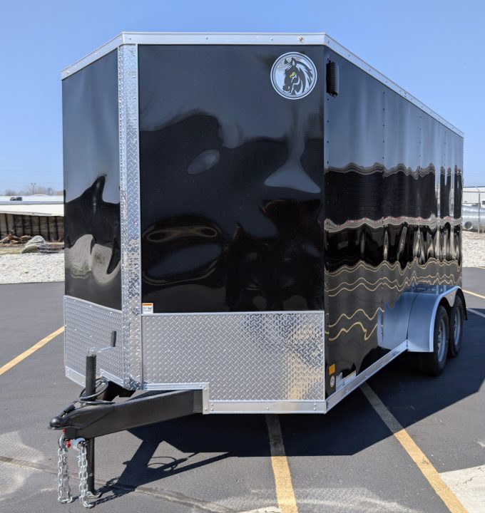 New Darkhorse Cargo DHW 7x16 Medium Duty 7' Tall Cargo / Enclosed Trailer