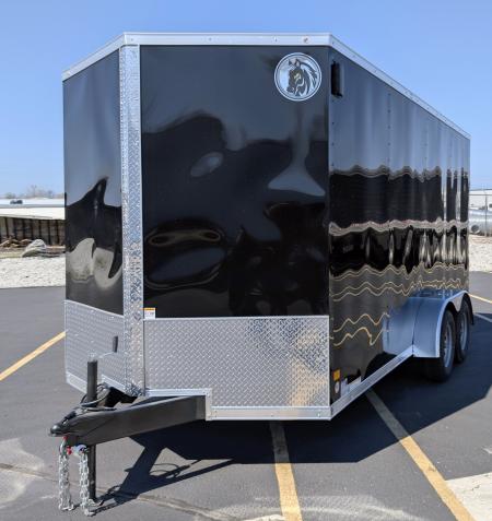 New Darkhorse Cargo DHW 7x16 Medium Duty 7' Tall Cargo / Enclosed Trailer
