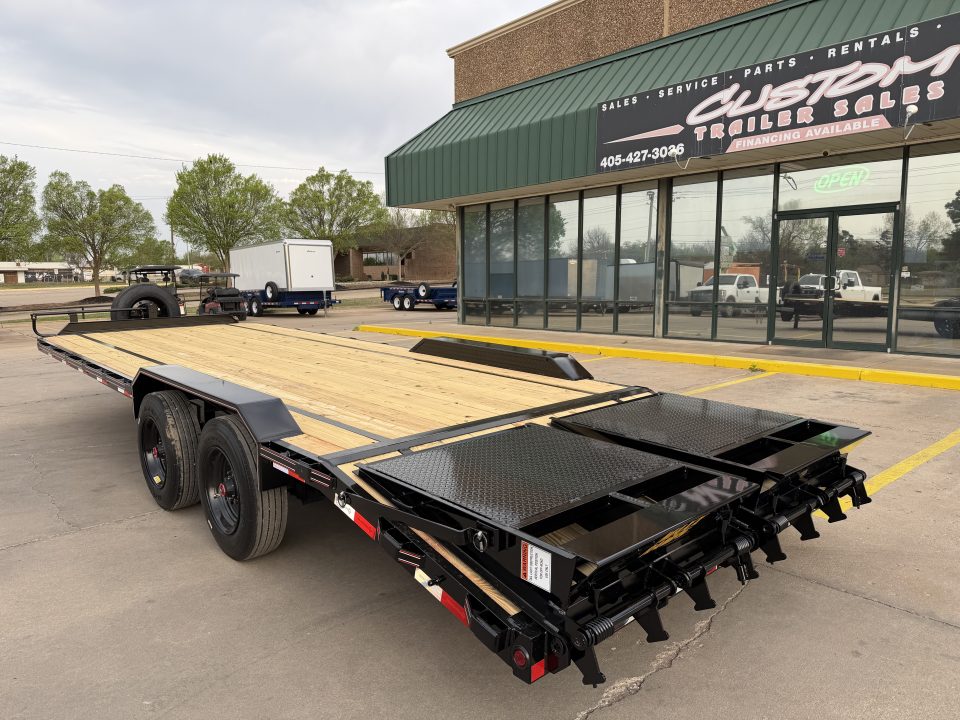 New #037738 2026 DIAMOND T SDSKP2008 24 X 102 SUPER DUTY SKID PRO 20K EQUIPMENT HAULER W MINI MAXX RAMPS & SPARE