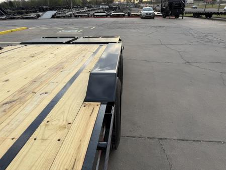 New #037738 2026 DIAMOND T SDSKP2008 24 X 102 SUPER DUTY SKID PRO 20K EQUIPMENT HAULER W MINI MAXX RAMPS & SPARE