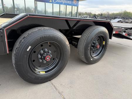 New #037738 2026 DIAMOND T SDSKP2008 24 X 102 SUPER DUTY SKID PRO 20K EQUIPMENT HAULER W MINI MAXX RAMPS & SPARE