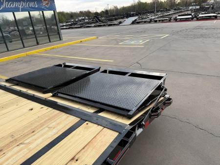 New #037738 2026 DIAMOND T SDSKP2008 24 X 102 SUPER DUTY SKID PRO 20K EQUIPMENT HAULER W MINI MAXX RAMPS & SPARE