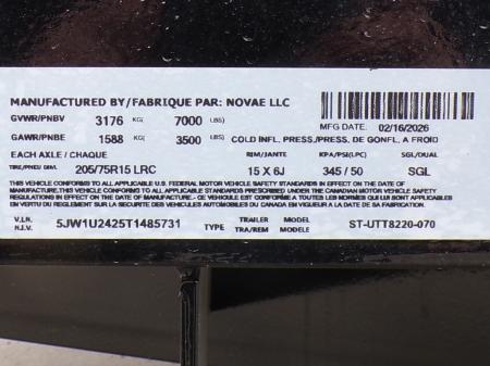 New *2026 Sure-Trac ST-UTT8220 Utility Trailer