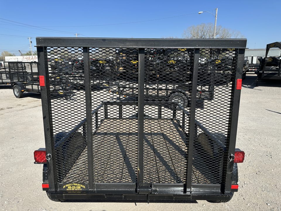 New 2026 Road Boss 5'x8' Single Axle with dove, 3' gate and pipe top Utility Trailer