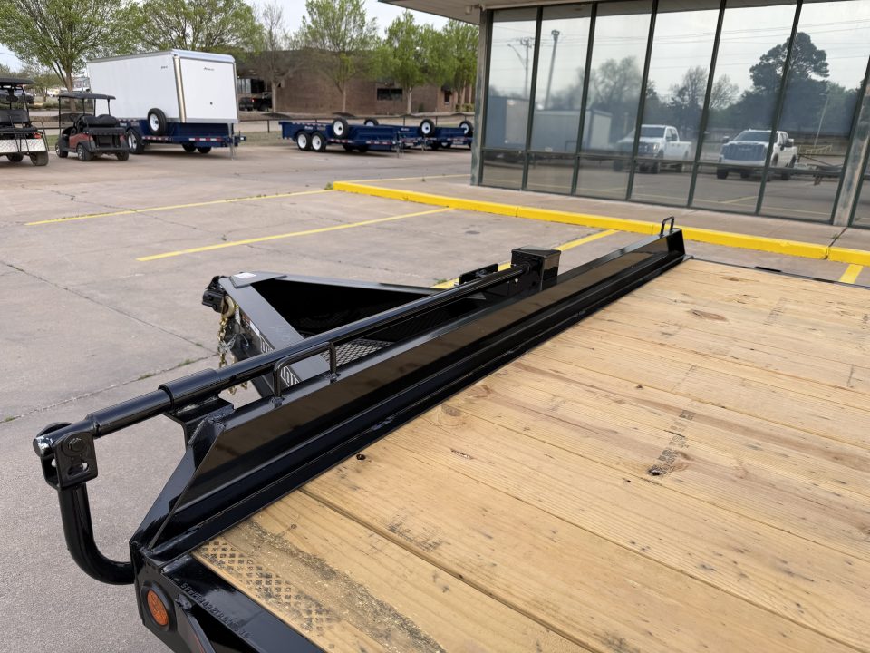 New #037636 2026 DIAMOND T DO160 24 X 102 TANDEM AXLE BUMPER PULL DECKOVER 16K TRAILER W/ MAXX RAMPS & 14 PLY TIRES