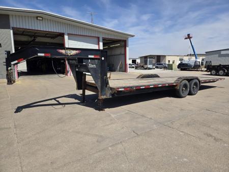 Used 2020 H&H Trailers 102x26 Gooseneck EX Speedloader 14K Equipment Trailer