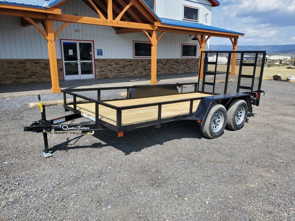 New 2026 Quality Trailers Econ-B Landscape Trailer / 77"X14' / 7000 GVWR