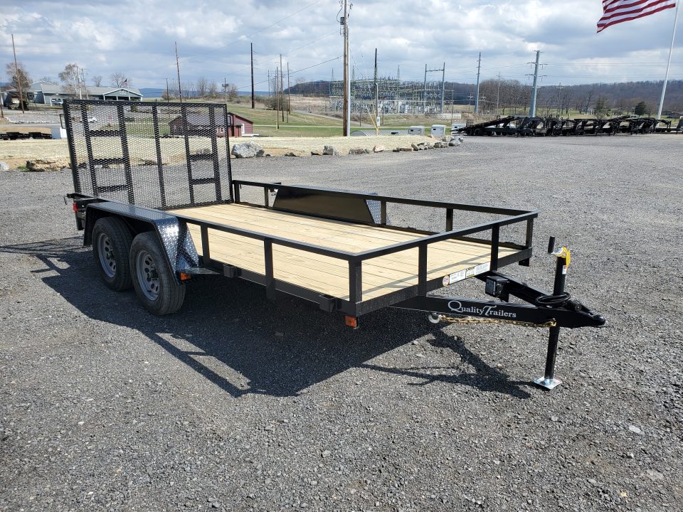 New 2026 Quality Trailers Econ-B Landscape Trailer / 77"X14' / 7000 GVWR