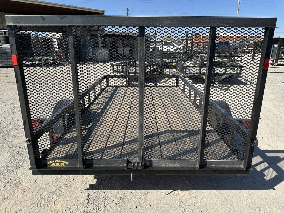 New 2026 Road Boss 77'x12' Single Axle with 4' gate Utility Trailer