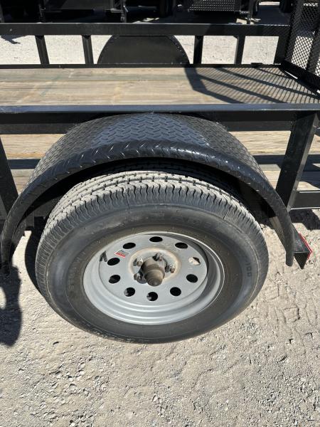 New 2026 Road Boss 77'x12' Single Axle with 4' gate Utility Trailer