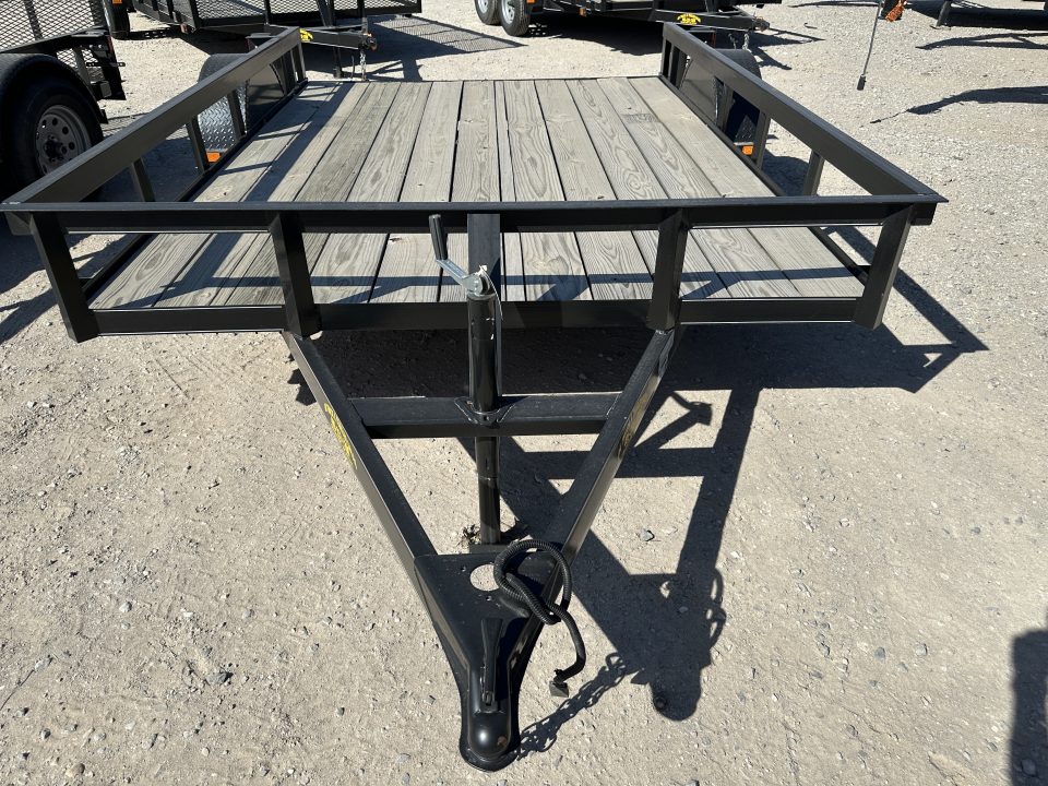 New 2025 Road Boss 83"x10 Single Axle Basic Utility Trailer