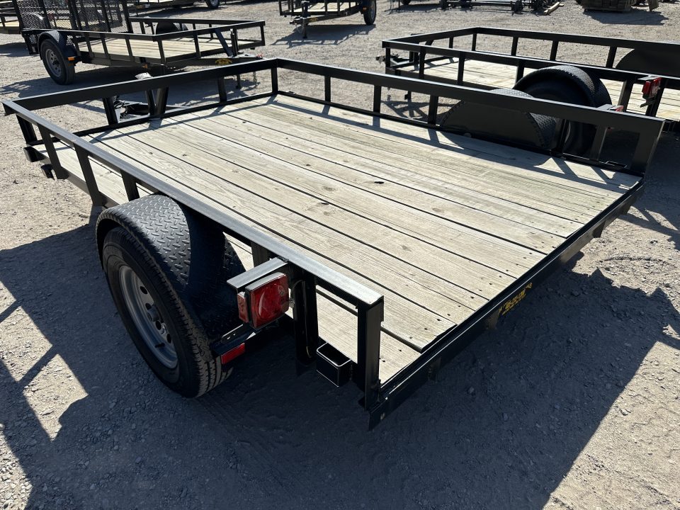 New 2025 Road Boss 83"x10 Single Axle Basic Utility Trailer