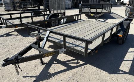 New 2025 Road Boss 83 x10 Single Axle Basic Utility Trailer