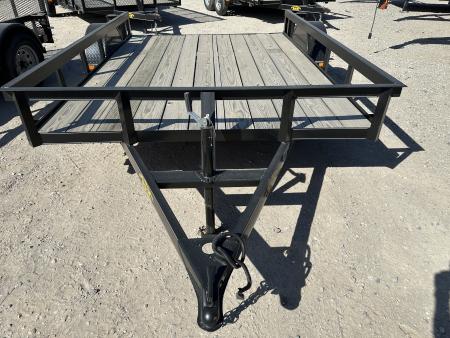 New 2025 Road Boss 83"x10 Single Axle Basic Utility Trailer