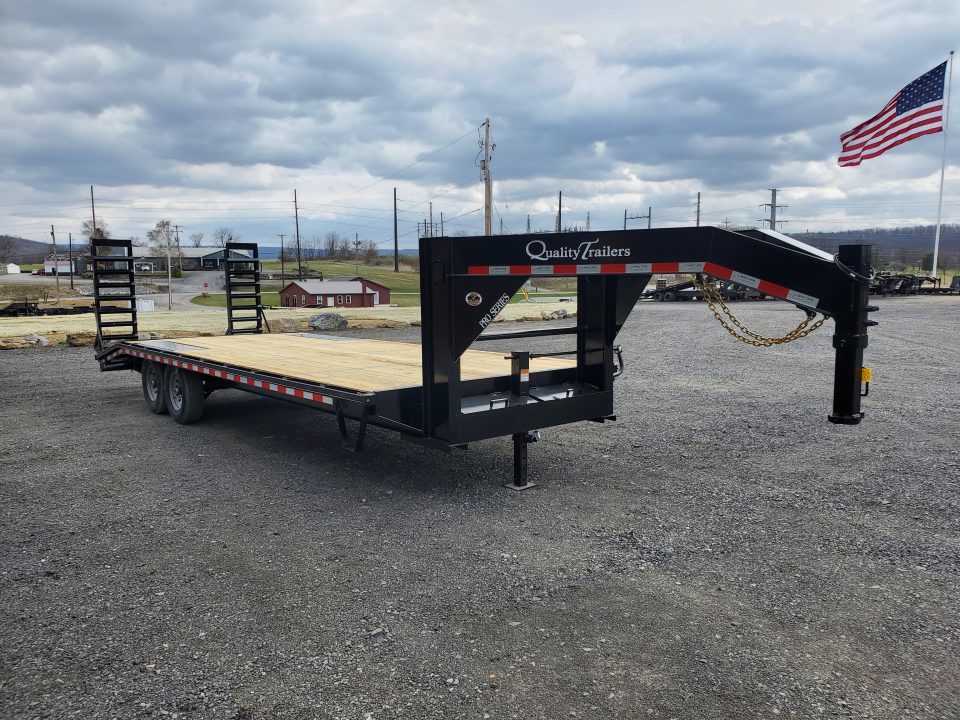 New 2026 Quality Trailers Pro-G Gooseneck Pop Up Dove Tail / 24' / 17000 GVWR