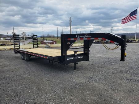 New 2026 Quality Trailers Pro-G Gooseneck Pop Up Dove Tail / 24' / 17000 GVWR