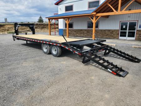 New 2026 Quality Trailers Pro-G Gooseneck Pop Up Dove Tail / 24' / 17000 GVWR
