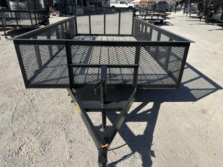 New 2026 Road Boss 83"x14' Single Axle w/2' Mesh sides & 4' Gate Utility Trailer