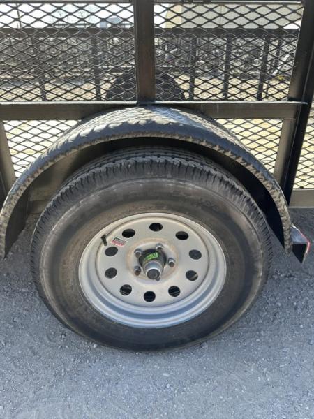 New 2026 Road Boss 83"x14' Single Axle w/2' Mesh sides & 4' Gate Utility Trailer