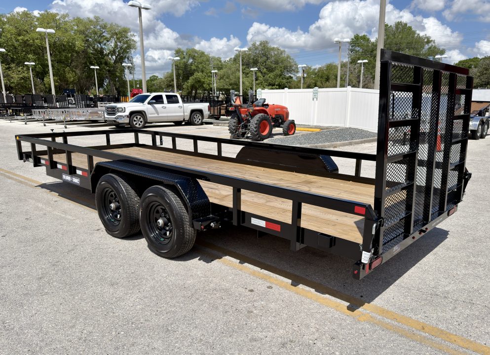 New 2026 Sure-Trac 7x20 Tube Top 10K Utility Trailer