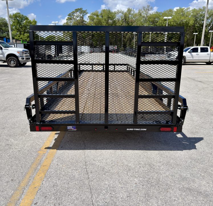 New 2026 Sure-Trac 7x20 Tube Top 10K Utility Trailer