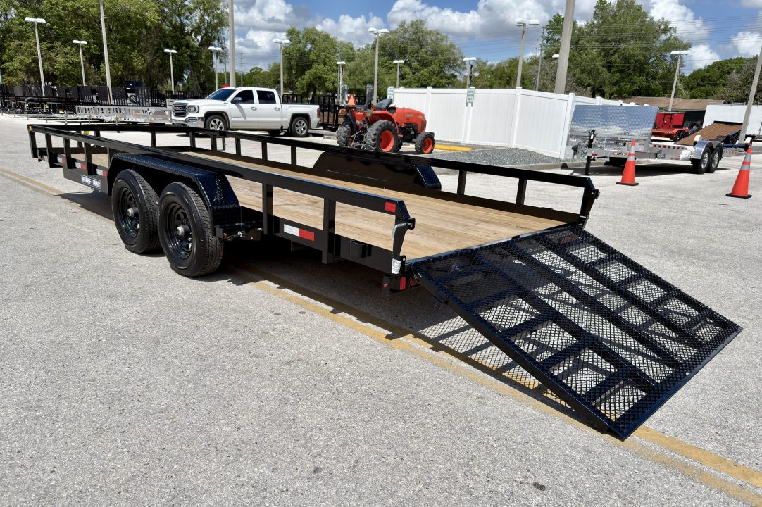 New 2026 Sure-Trac 7x20 Tube Top 10K Utility Trailer