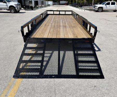 New 2026 Sure-Trac 7x20 Tube Top 10K Utility Trailer