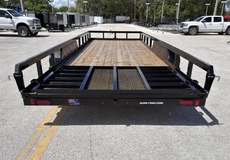 New 2026 Sure-Trac 7x20 Tube Top 10K Utility Trailer