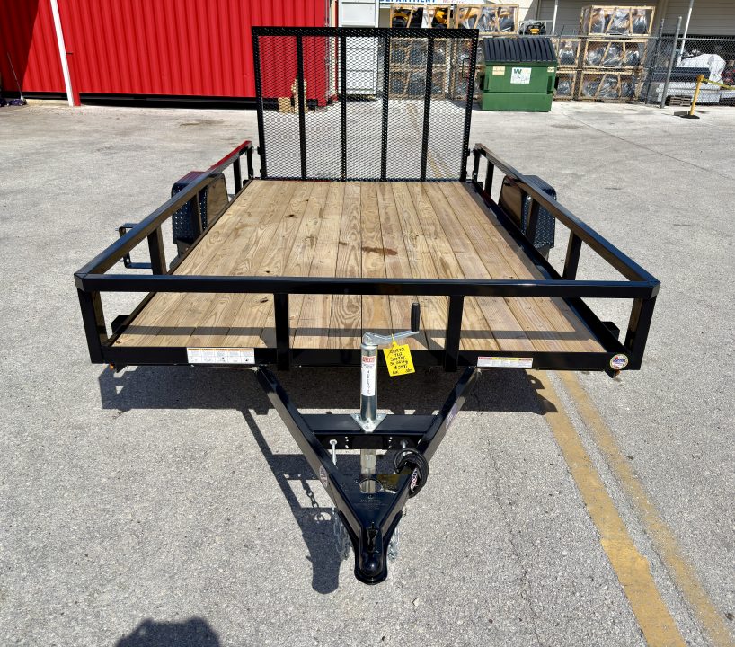 New 2026 Sure-Trac 7x12 Tube Top 3K Utility Trailer
