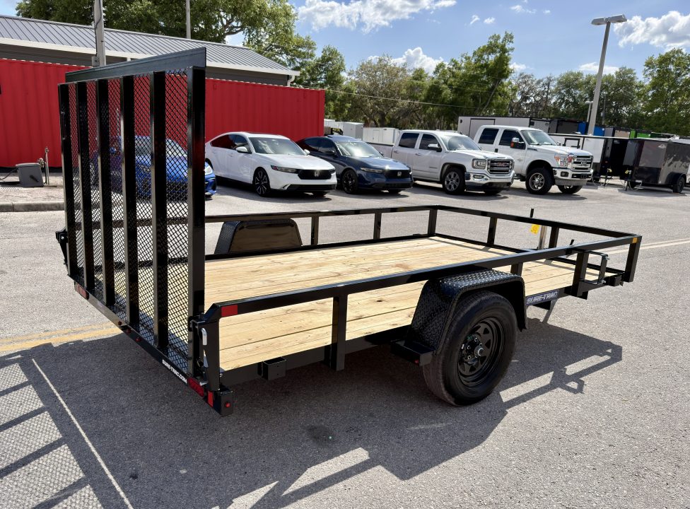 New 2026 Sure-Trac 7x12 Tube Top 3K Utility Trailer