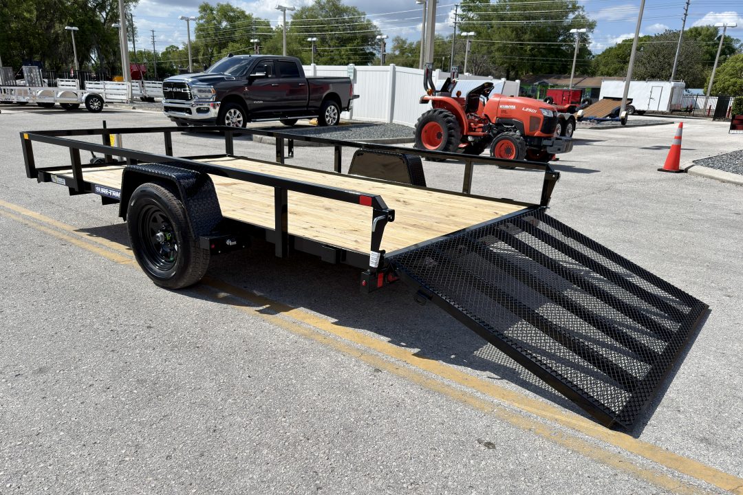 New 2026 Sure-Trac 7x12 Tube Top 3K Utility Trailer