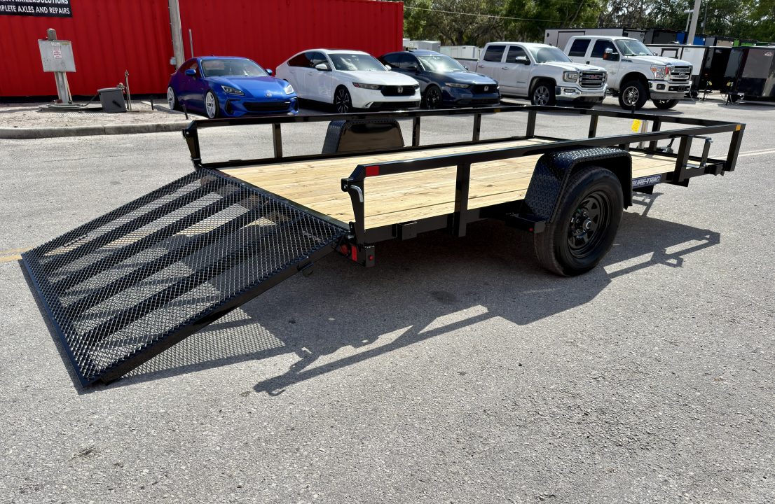 New 2026 Sure-Trac 7x12 Tube Top 3K Utility Trailer