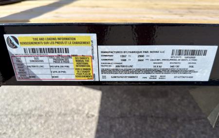 New 2026 Sure-Trac 7x12 Tube Top 3K Utility Trailer