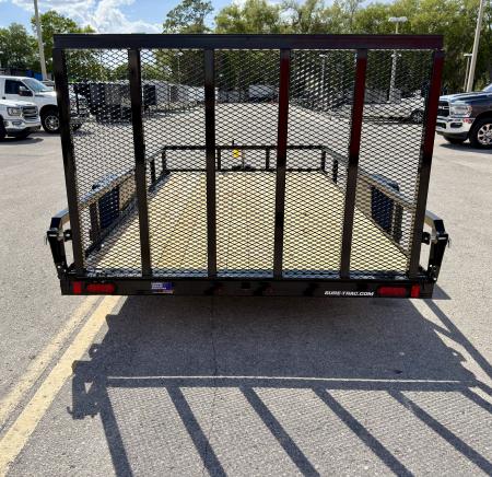 New 2026 Sure-Trac 7x12 Tube Top 3K Utility Trailer