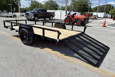 New 2026 Sure-Trac 7x12 Tube Top 3K Utility Trailer