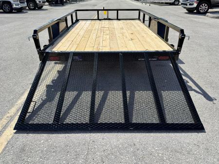 New 2026 Sure-Trac 7x12 Tube Top 3K Utility Trailer