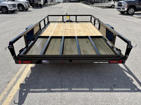 New 2026 Sure-Trac 7x12 Tube Top 3K Utility Trailer