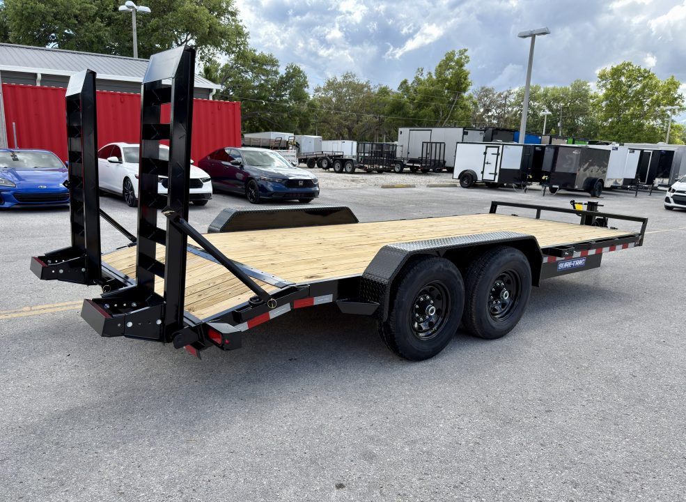 New 2026 Sure-Trac 7x18 (16+2) 14K Equipment Trailer