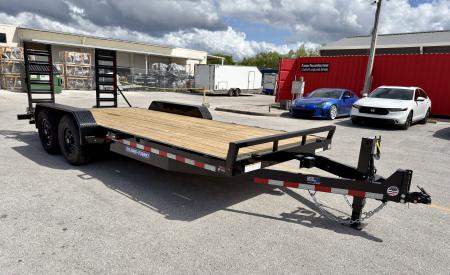 New 2026 Sure-Trac 7x18 (16+2) 14K Equipment Trailer