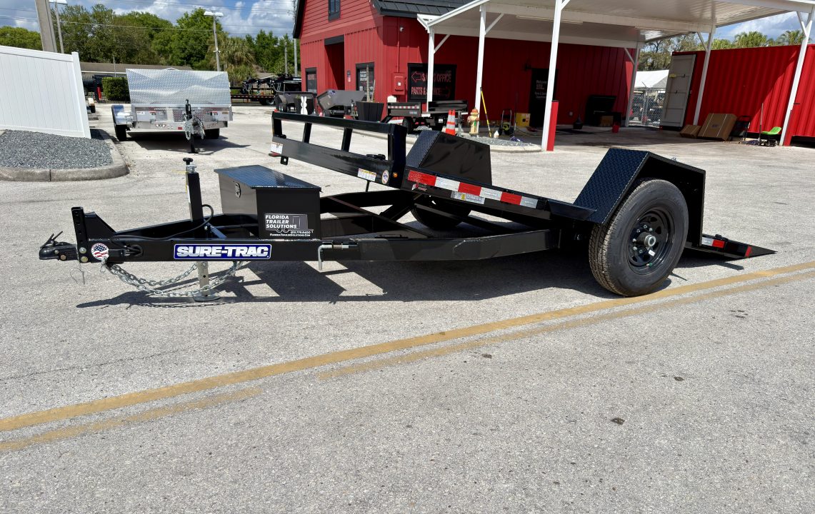New 2026 Sure-Trac 6.5x12 SIngle Axle Tilt 7.8K Equipment Trailer
