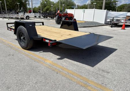 New 2026 Sure-Trac 6.5x12 SIngle Axle Tilt 7.8K Equipment Trailer