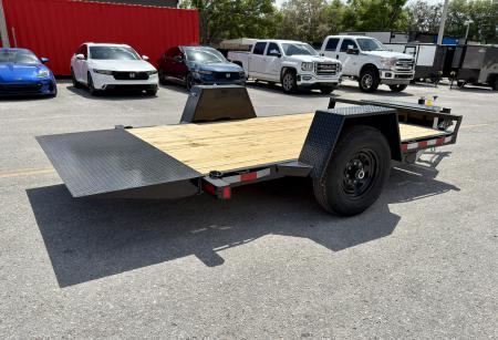 New 2026 Sure-Trac 6.5x12 SIngle Axle Tilt 7.8K Equipment Trailer