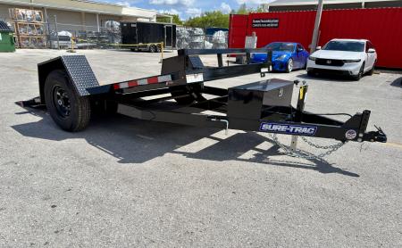 New 2026 Sure-Trac 6.5x12 SIngle Axle Tilt 7.8K Equipment Trailer