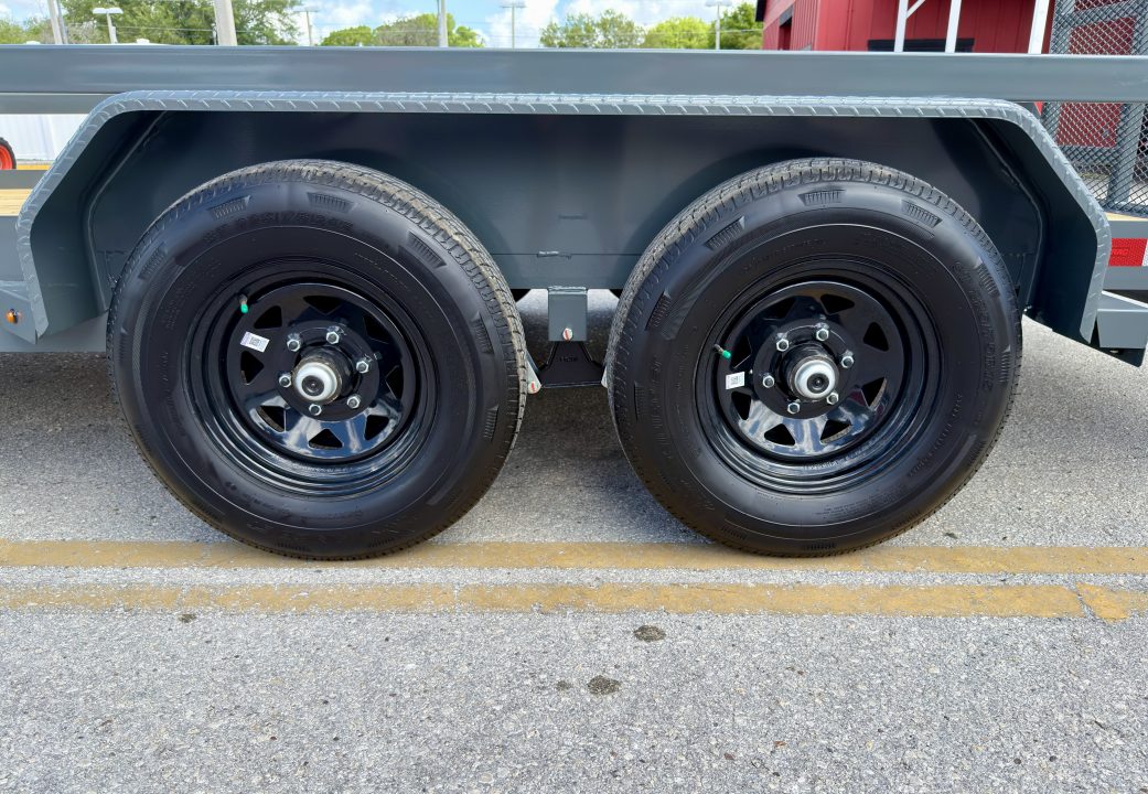 New 2026 Sure-Trac 7x16 Tube Top 10K Utility Trailer