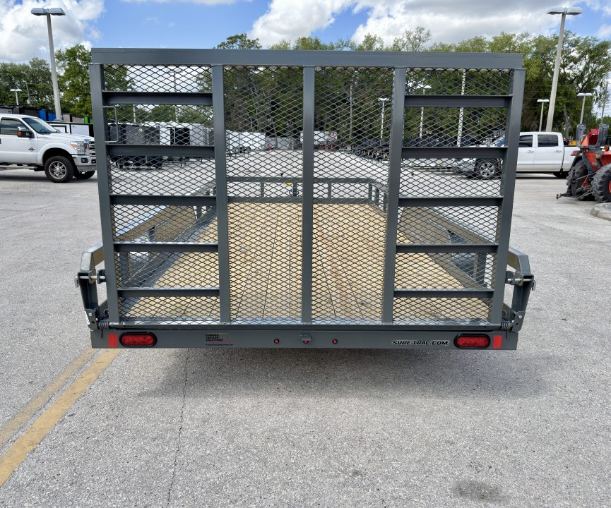 New 2026 Sure-Trac 7x16 Tube Top 10K Utility Trailer