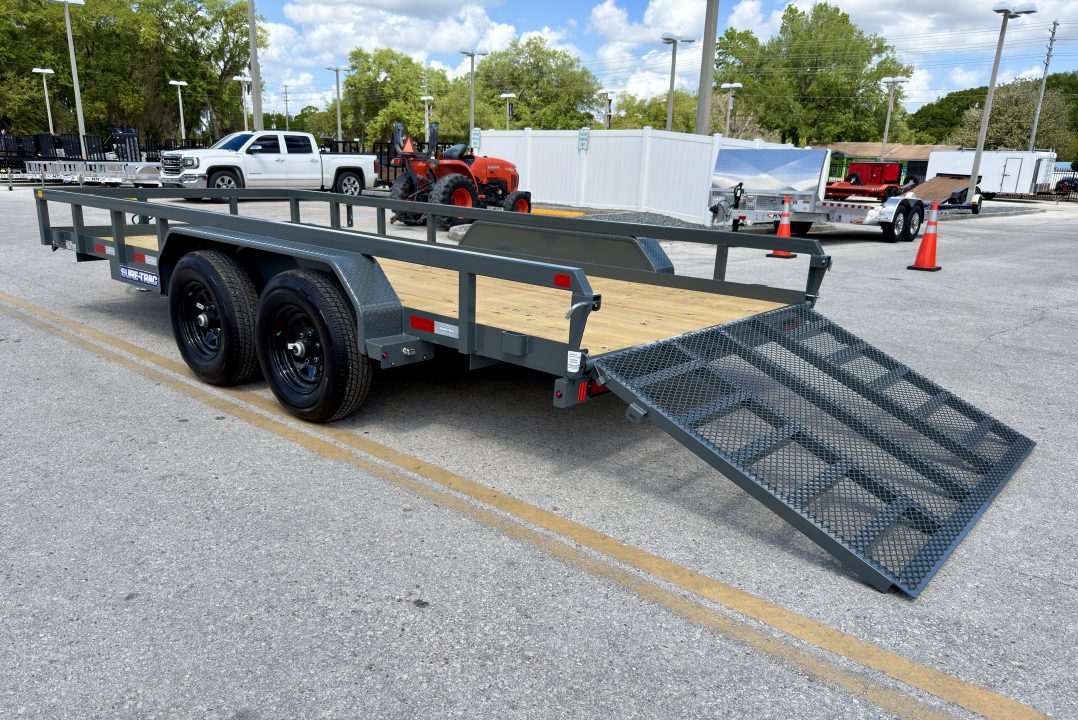 New 2026 Sure-Trac 7x16 Tube Top 10K Utility Trailer