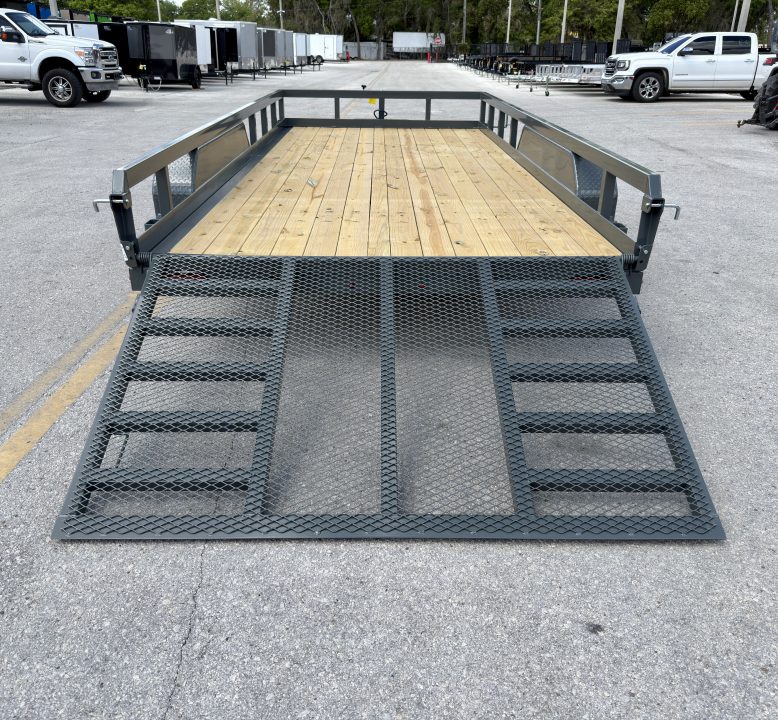 New 2026 Sure-Trac 7x16 Tube Top 10K Utility Trailer