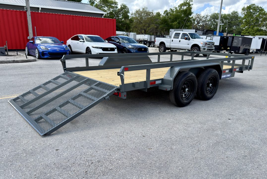 New 2026 Sure-Trac 7x16 Tube Top 10K Utility Trailer