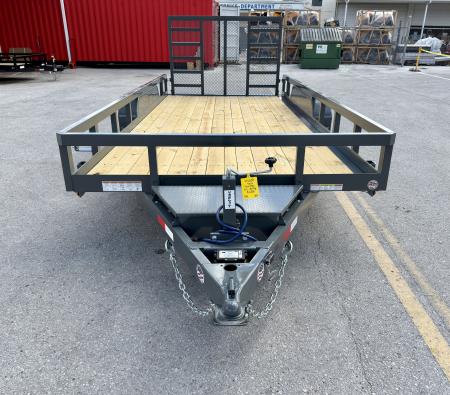 New 2026 Sure-Trac 7x16 Tube Top 10K Utility Trailer